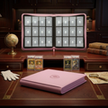 Premium Leather Card Binder with Zipper | 12-Pocket Album Holds 480 Cards for TCG, Pokémon & Sports