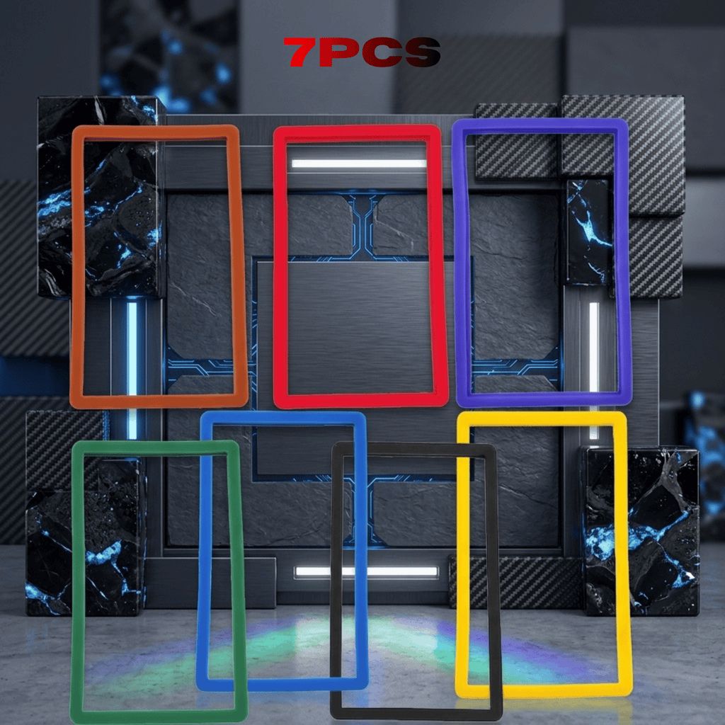 Bumper Slab Graded Card Case Protector Protection for Sports Game TCG Trading Cards Silicone Guard Protective Frame Slabs
